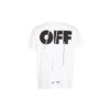 C O VIRGIL ABLOH FW CUT Alphabet Short Sleeve White