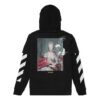 C/O Virgil Abloh Men’ s Black Diag Mariana Hooded Tee