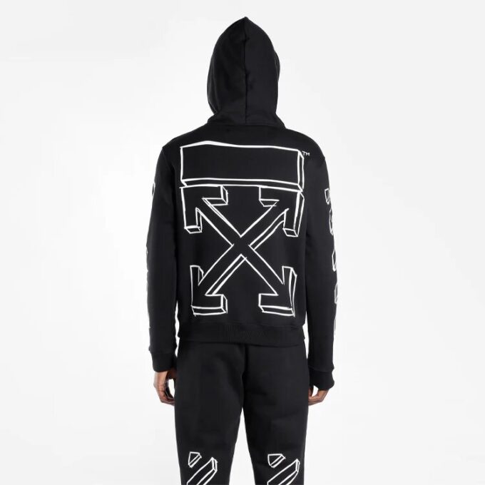 C/O Virgil Abloh Men’ s Black Marker Arrows
