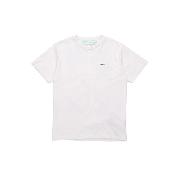 c/o virgil abloh men’ s colored arrows short sleeve oversize tee