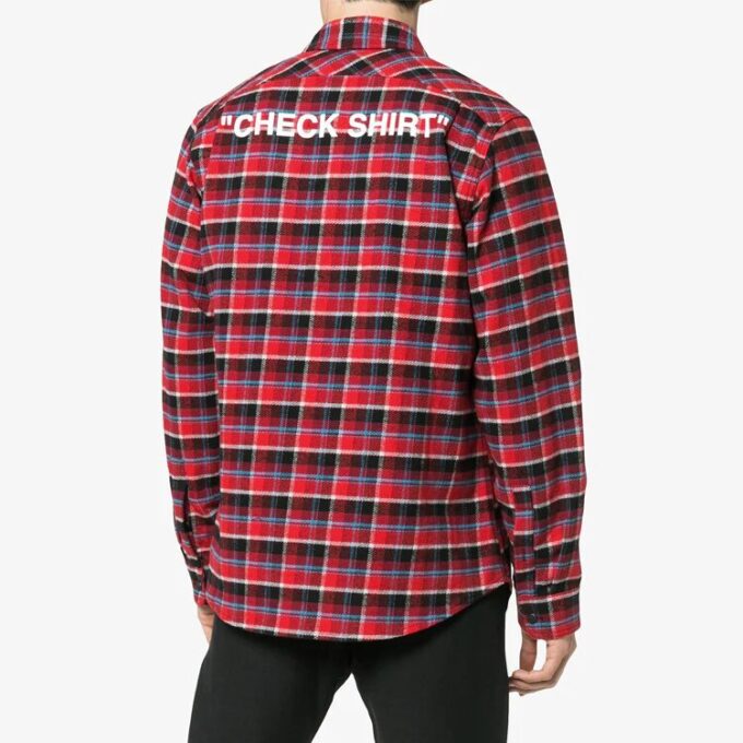 c/o Virgil Abloh Men’ s Multicolor Check Shirt Multicolor