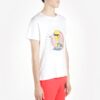 c/o virgil abloh men’ s white bart glasses short sleeve tee