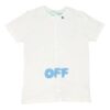C/O VIRGIL ABLOH Short Sleeve White Blue