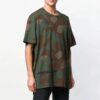 Camouflage Army Green Short Sleeve Loose