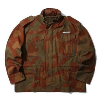 Camouflage Cotton Oversize Field Jacket