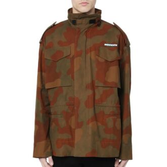 Camouflage Cotton Oversize Field Jacket