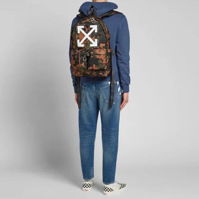 Camouflage Logo Backpacks Camouflage
