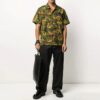 Camouflage Printing Short Sleeve Shirt Version Green
