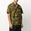 Camouflage Printing Short Sleeve Shirt Version Green