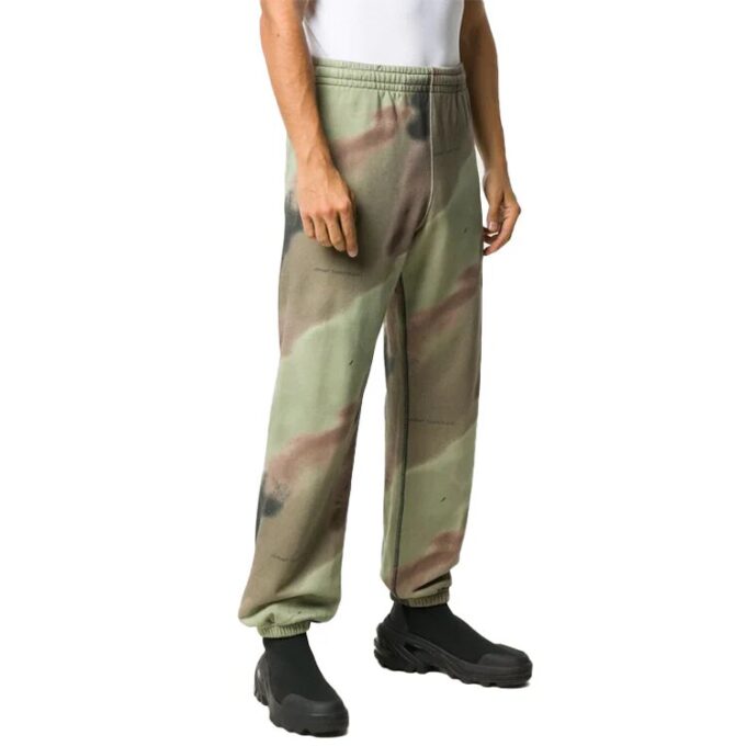 Camouflage Printing Sports Pants Green