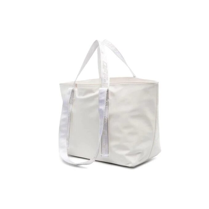 Canvas Logo Printing Tote White