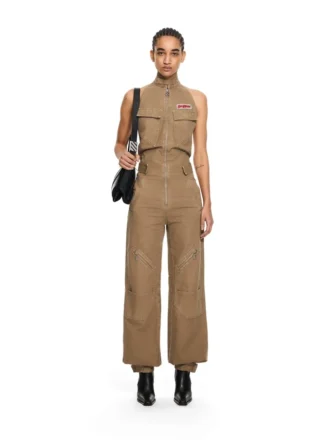 Canvas Pocket Jumpsuit