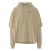 Caravaggio Arrow Double Hooded T-Shirt “Dark Sand”