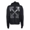 Caravaggio Arrow Over Hoodie “Black/White”