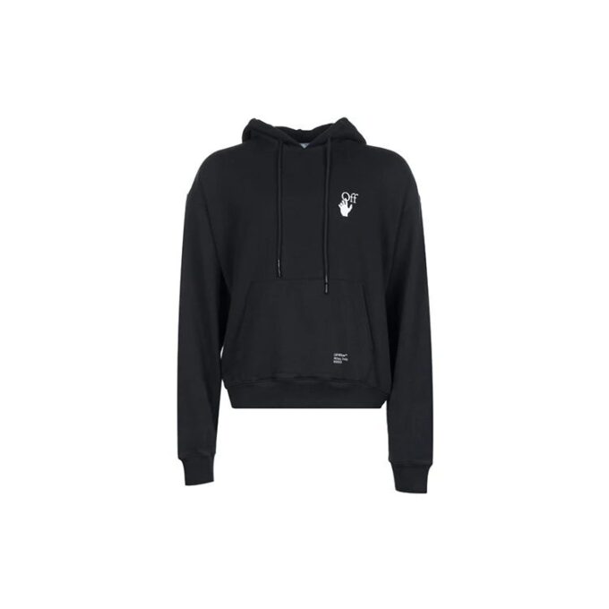 Caravaggio Arrow Over Hoodie “Black/White”