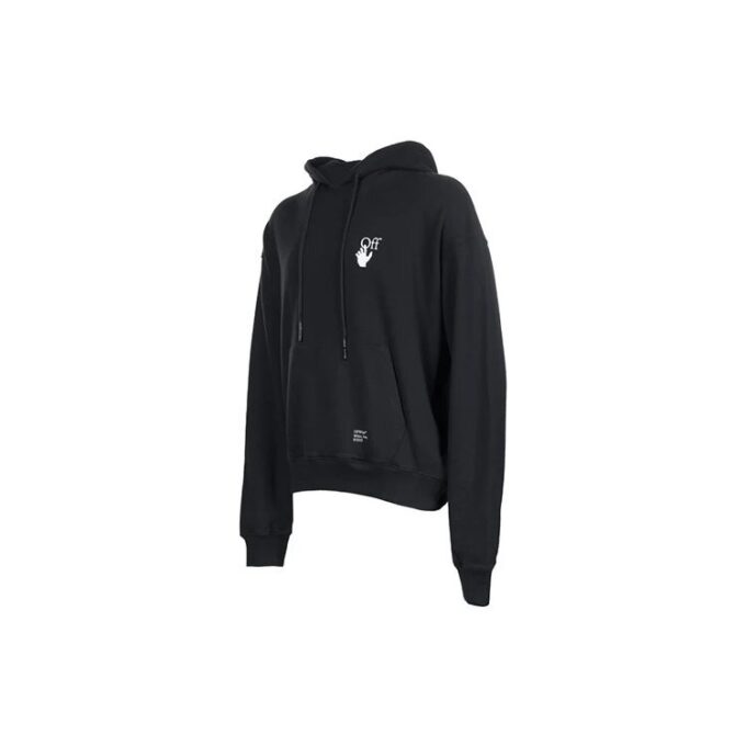 Caravaggio Arrow Over Hoodie “Black/White”