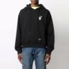 Caravaggio Arrow Over Hoodie “Black/White”