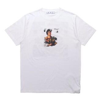 Caravaggio Boy Slim Tee “White/Black”