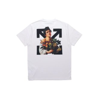 Caravaggio Boy Slim Tee “White/Black”