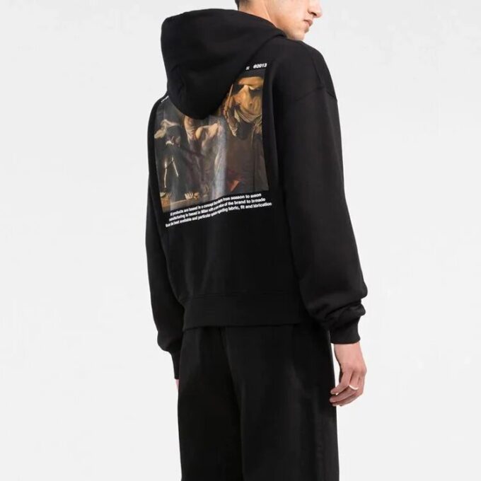 Caravaggio Crowning Over-Print Hoodie