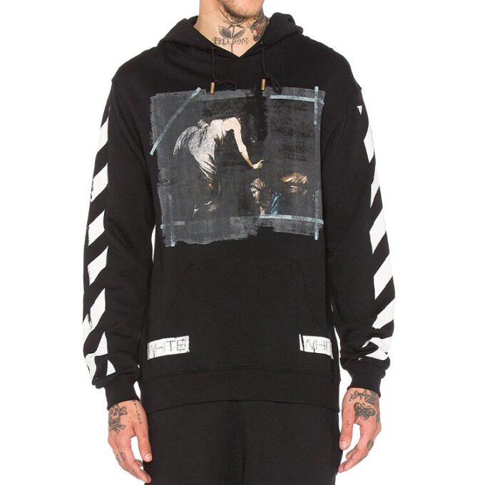 Caravaggio Hooded Sweatshirt Black