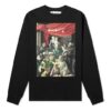 Caravaggio Multi-Color Our Lady Painting Arrow Long Sleeves Ordinary Version Black