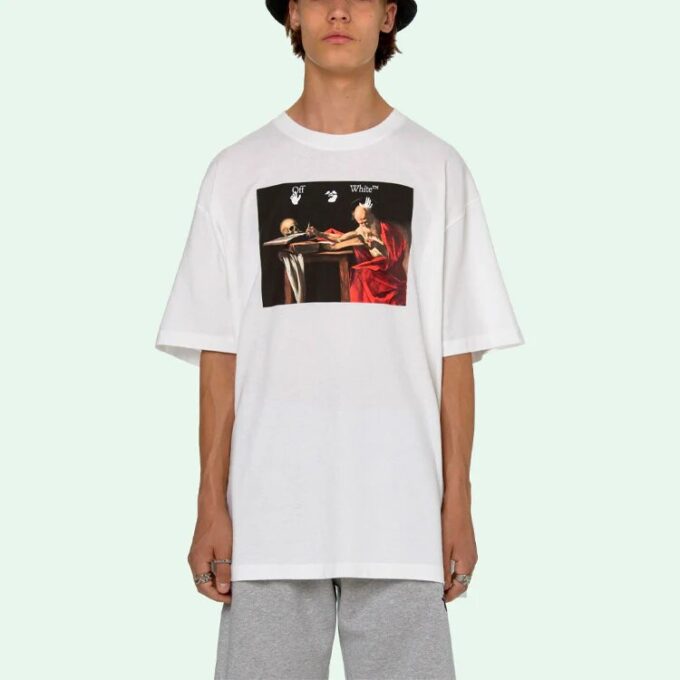 Caravaggio Over Tee “White”