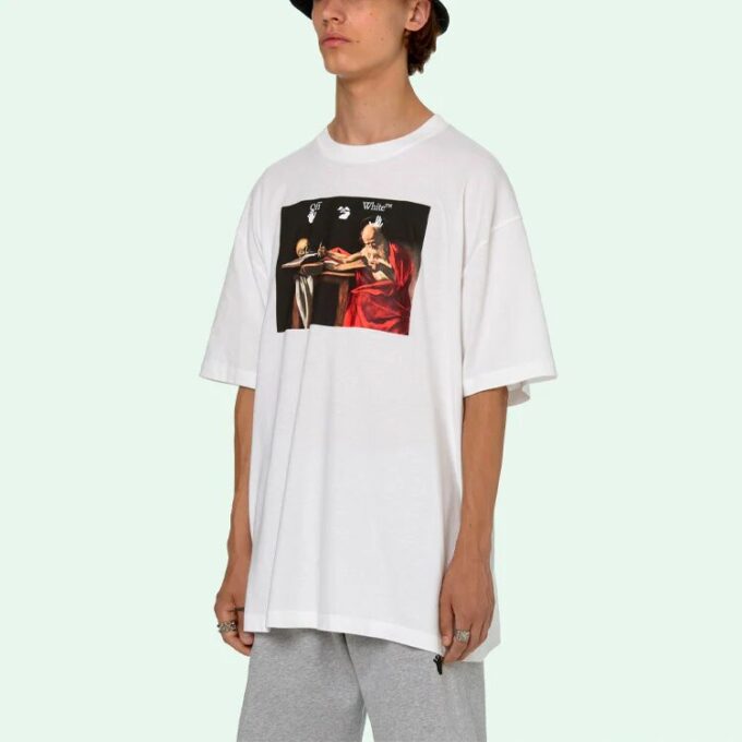 Caravaggio Over Tee “White”
