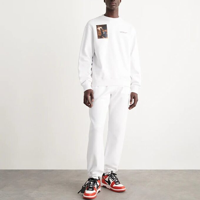 Caravaggio-print Cotton Sweatshirt FW22