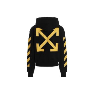 Caravaggio Print Hoodie “Black Yellow”