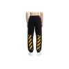 Caravaggio-Print Track Pants “Black Yellow”