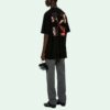 Caravaggio Short-Sleeve Over Tee “Black/Red”