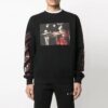 Caravaggio Slim Crewneck “Black/Red”