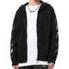 Caravaggio Square Slim Zip Hoodie “Black/Multicolor”