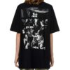 Caravaggio Square SS Over Tee “Black White”