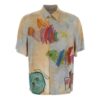Cartoon Satin Shirt