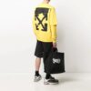 Casual Alphabet Printing Long Sleeves Version Yellow