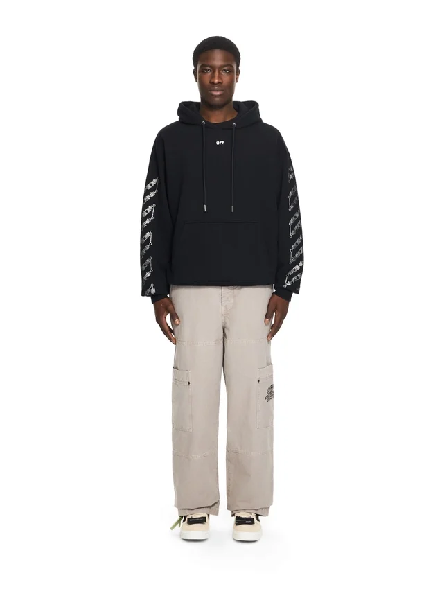 Chain Arrow Diagonal Skate Hoodie Chain Arrow Diagonal Skate Hoodie