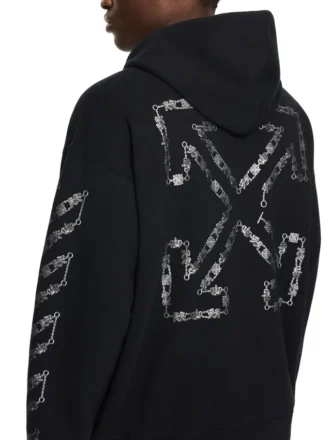 Chain Arrow Diagonal Skate Hoodie