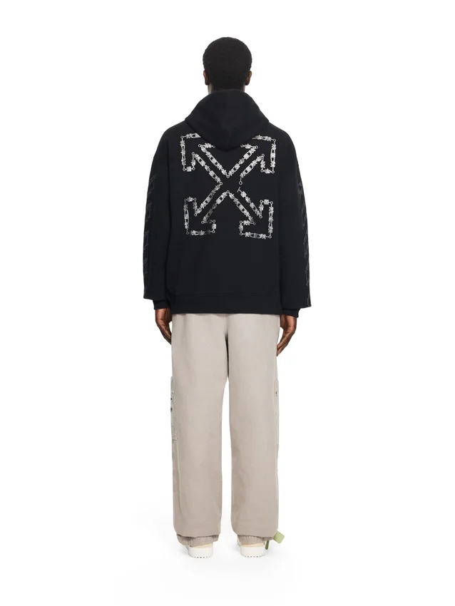 Chain Arrow Diagonal Skate Hoodie Chain Arrow Diagonal Skate Hoodie