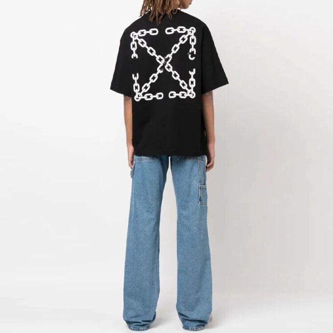 Chain Arrow T-Shirt “Black”