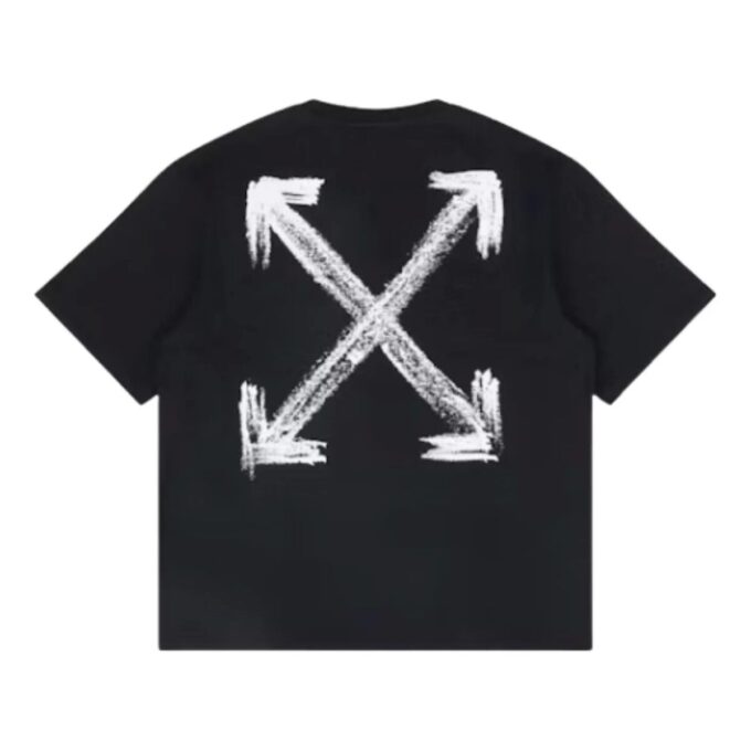 Chalk Arrow Fit T-Shirt “Black”