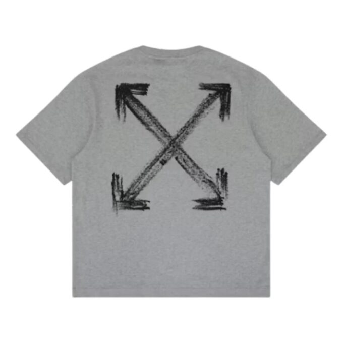 Chalk Arrow Fit T-Shirt “Heather Grey”