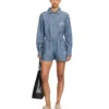 Chambray Denim Pajama Shorts Chambray Denim Pajama Shorts
