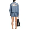 Chambray Denim Pajama Shorts Chambray Denim Pajama Shorts