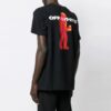 Character Earth Printing T-Shirt “Black Red”