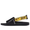 Character Slippers Fashion Sandals Black Yellow