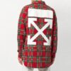 check shirt Men’ s Tartan Shirt Red