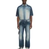 Cherry Diagonal Twist Stack Jeans Cherry Diagonal Twist Stack Jeans