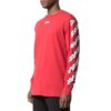 Classic Alphabet Logo Pattern Round Neck Version Red
